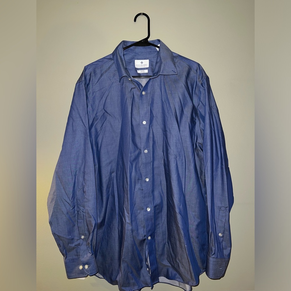 Ryan Seacrest Distinction Men's Slim-Fit Dress Shirt